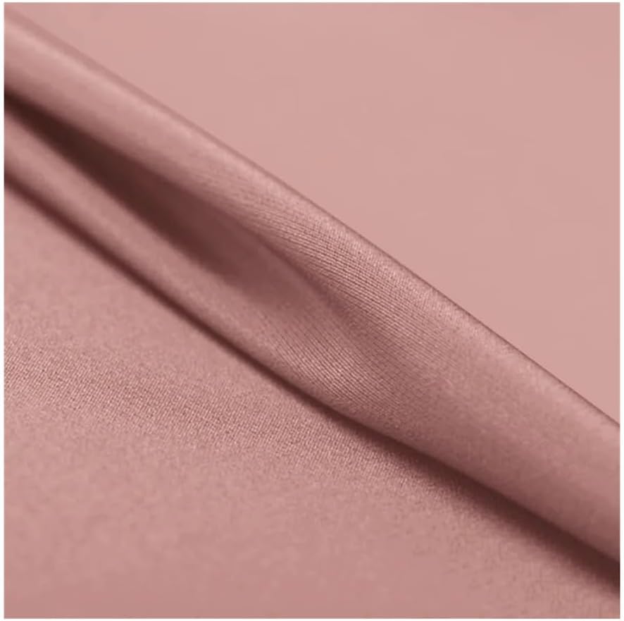 Satin Fabric, Crepe De Chine Fabric 30mm 99% Silk 114cm Width 7 Meters Multicolor(27)