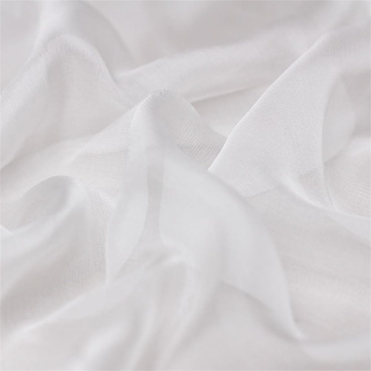 6 Momme 55''Width 100 Pure Silk Chiffon Fabric Sheer Natural Mulberry Silk Chiffon Fabric for Sewing Clothes DIY Crafts(Chapmpagne,5 Yards)