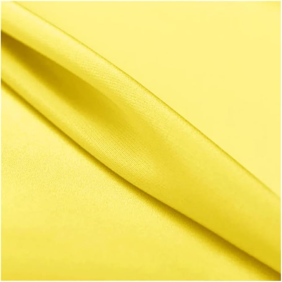 Satin Fabric, Crepe De Chine Fabric 30mm 99% Silk 114cm Width 7 Meters Multicolor(27)
