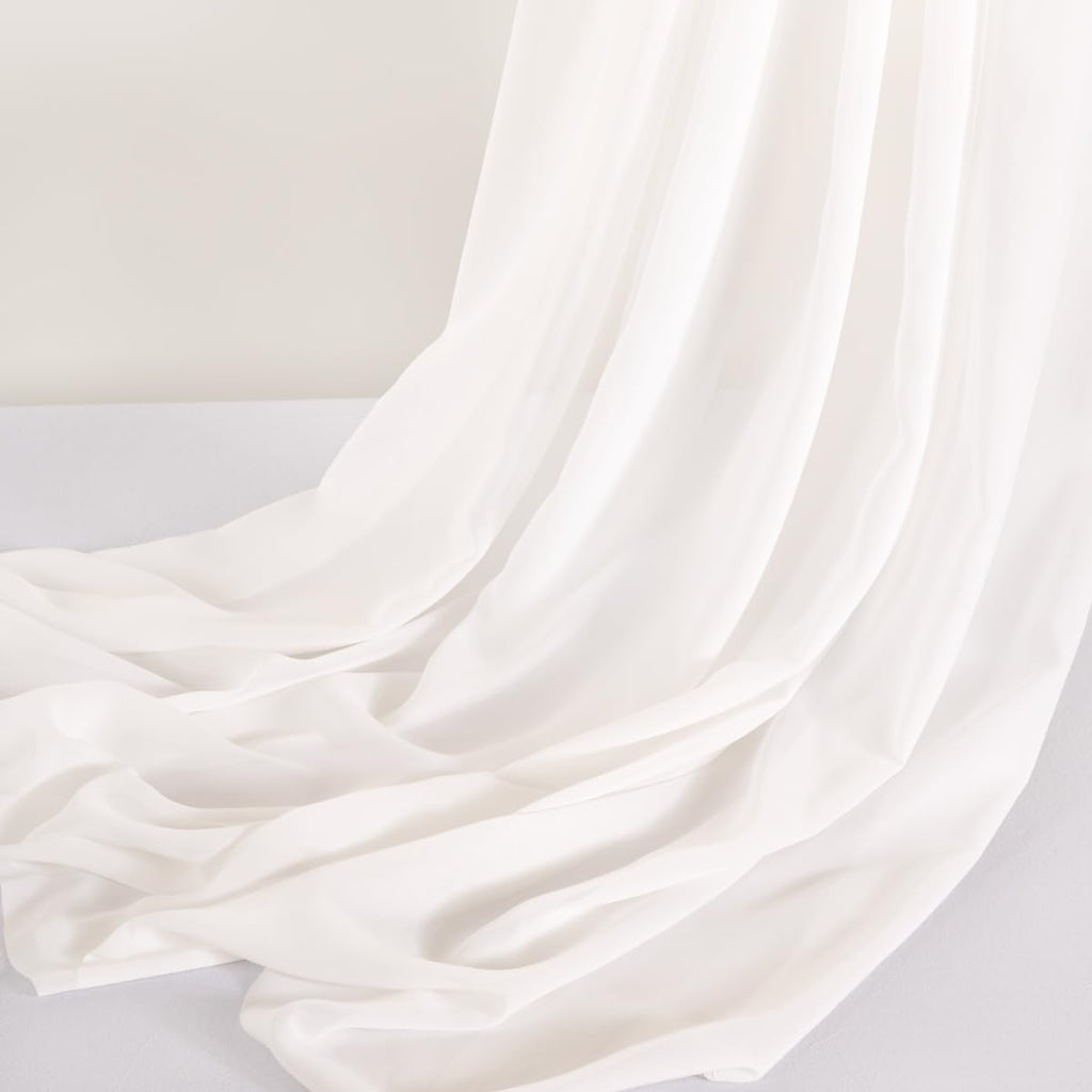 Terracotta Chiffon Fabric by The Yard Continuous Sheer Arch Fabric 3 Yards