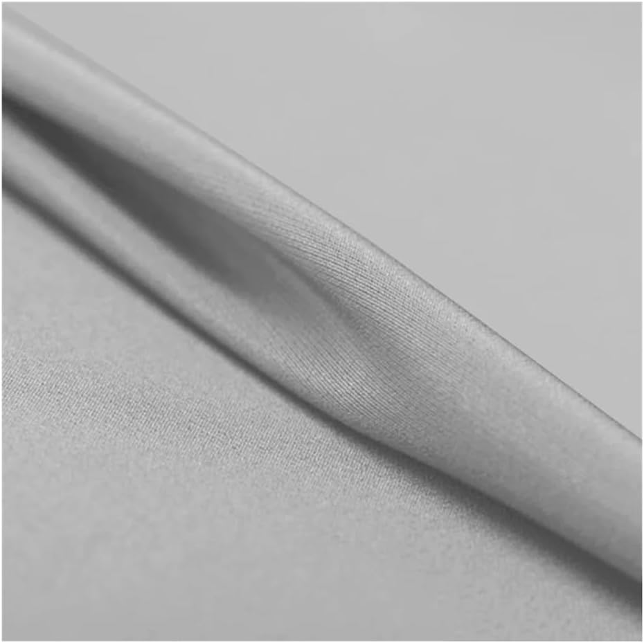 Satin Fabric, Crepe De Chine Fabric 30mm 99% Silk 114cm Width 7 Meters Multicolor(27)