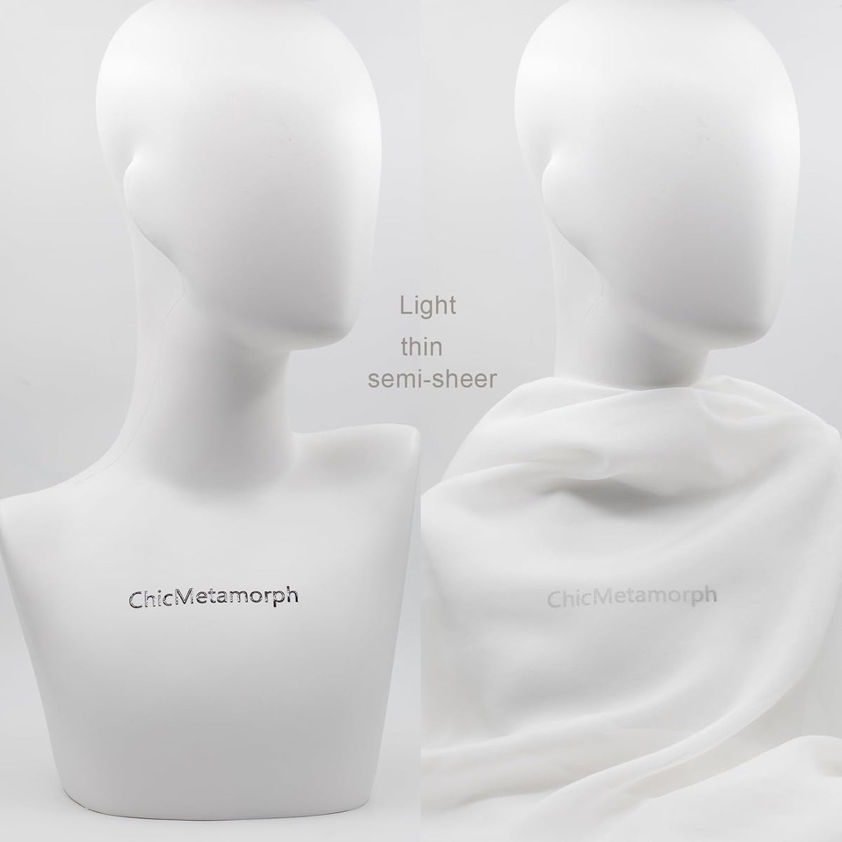 8 Momme 44" Wide 100% Pure Mulberry Silk Habotai Fabric by the Yard
