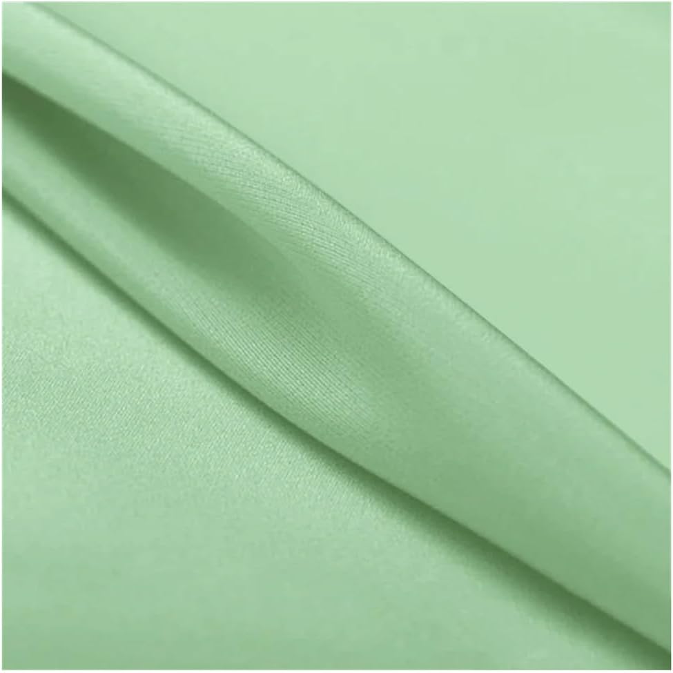 Satin Fabric, Crepe De Chine Fabric 30mm 99% Silk 114cm Width 7 Meters Multicolor(27)