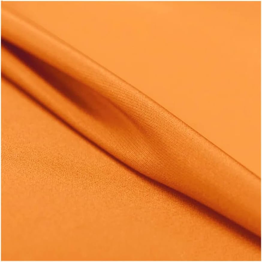 Satin Fabric, Crepe De Chine Fabric 30mm 99% Silk 114cm Width 7 Meters Multicolor(27)