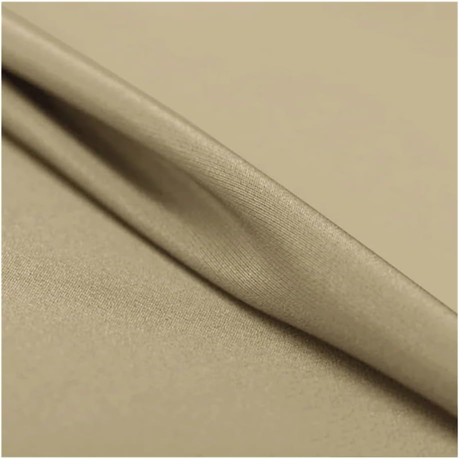 Satin Fabric, Crepe De Chine Fabric 30mm 99% Silk 114cm Width 7 Meters Multicolor(27)
