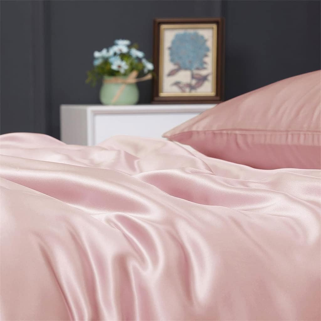 Silk Duvet Cover Pure Natural Seamless Queen King Home Textile Duvet Cover Bed Sheet (Color : Size : 150x210cm) (150x210cm)