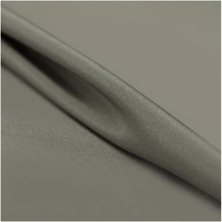 Satin Fabric, Crepe De Chine Fabric 30mm 99% Silk 114cm Width 7 Meters Multicolor(27)