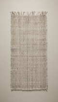 Parchment silk handwoven scarf