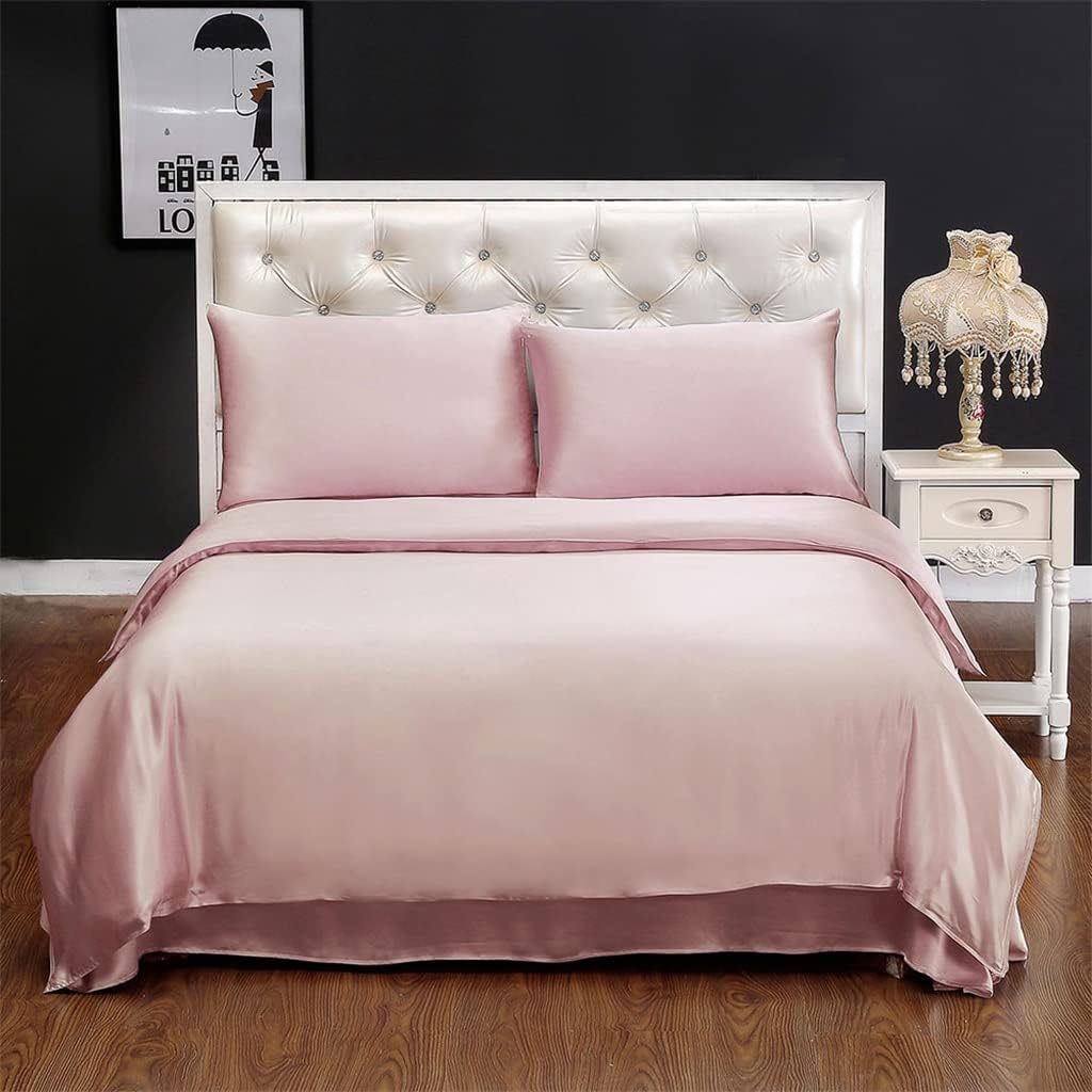 Silk Duvet Cover Pure Natural Seamless Queen King Home Textile Duvet Cover Bed Sheet (Color : Size : 150x210cm) (150x210cm)