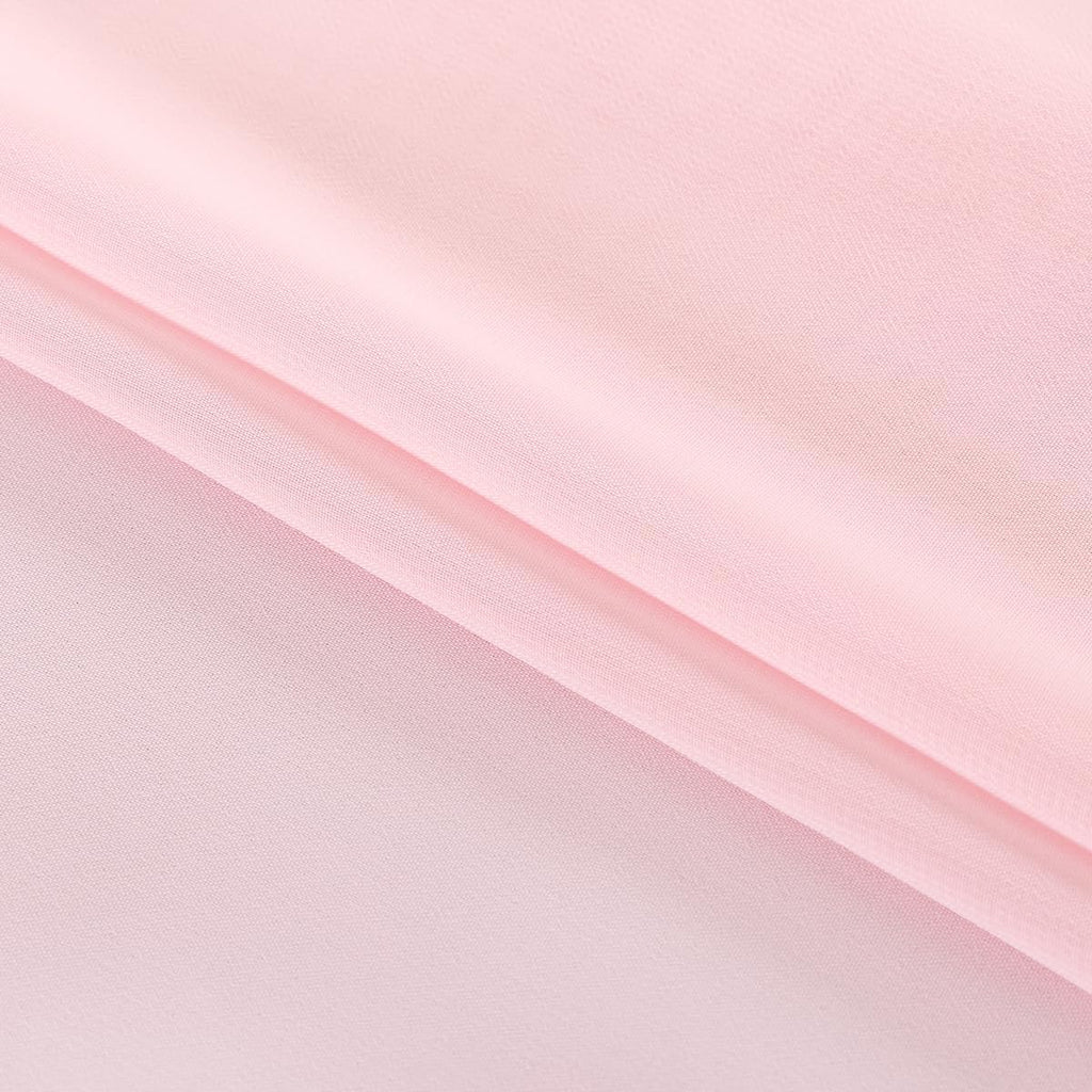 Terracotta Chiffon Fabric by The Yard Continuous Sheer Arch Fabric 3 Yards