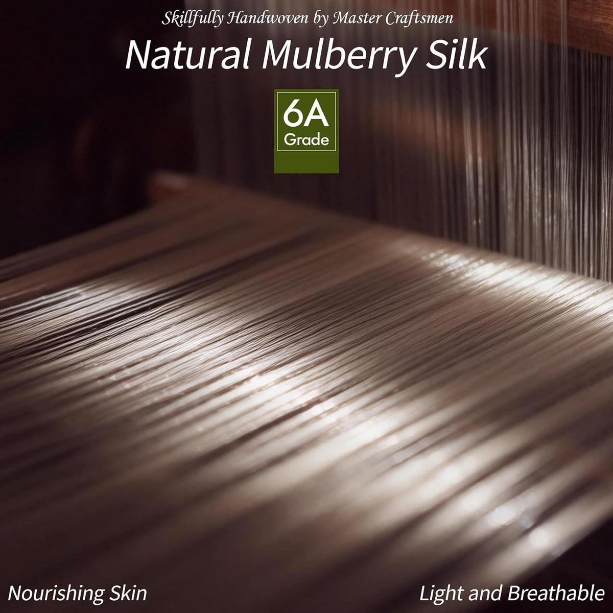 8 Momme 100% Pure Mulberry Silk Georgette Fabric by the Yard, 44" Wide