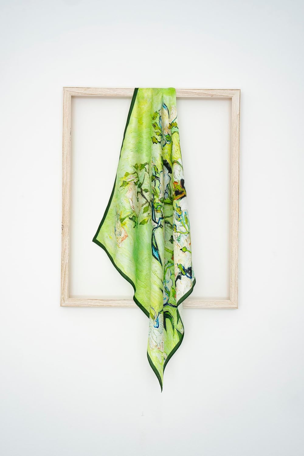 KY Stories 53x53CM 100% Pure Mulberry Silk Scarf for Women