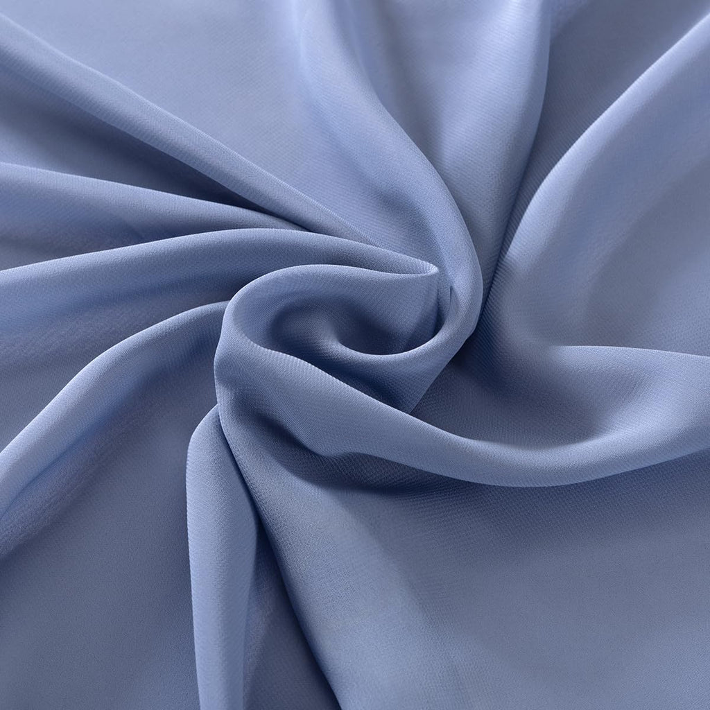 Terracotta Chiffon Fabric by The Yard Continuous Sheer Arch Fabric 3 Yards