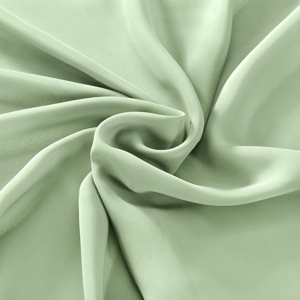 Terracotta Chiffon Fabric by The Yard Continuous Sheer Arch Fabric 3 Yards