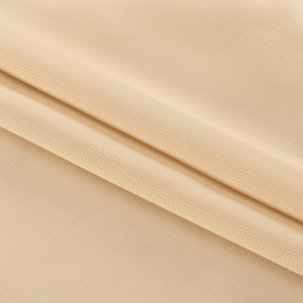 Terracotta Chiffon Fabric by The Yard Continuous Sheer Arch Fabric 3 Yards