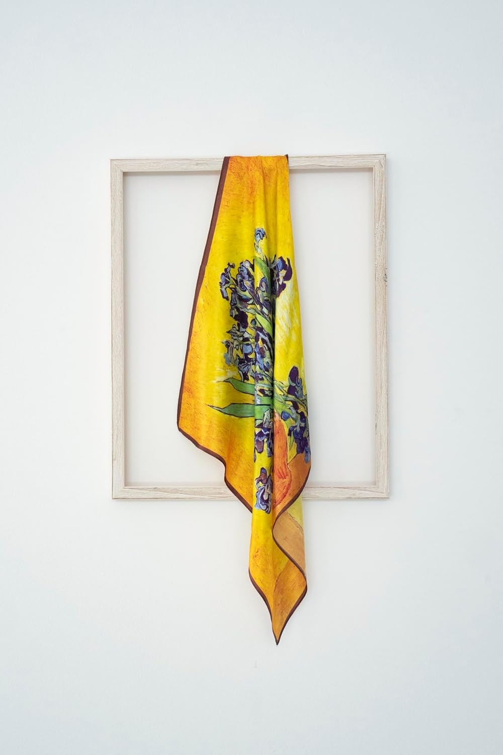 KY Stories 53x53CM 100% Pure Mulberry Silk Scarf for Women