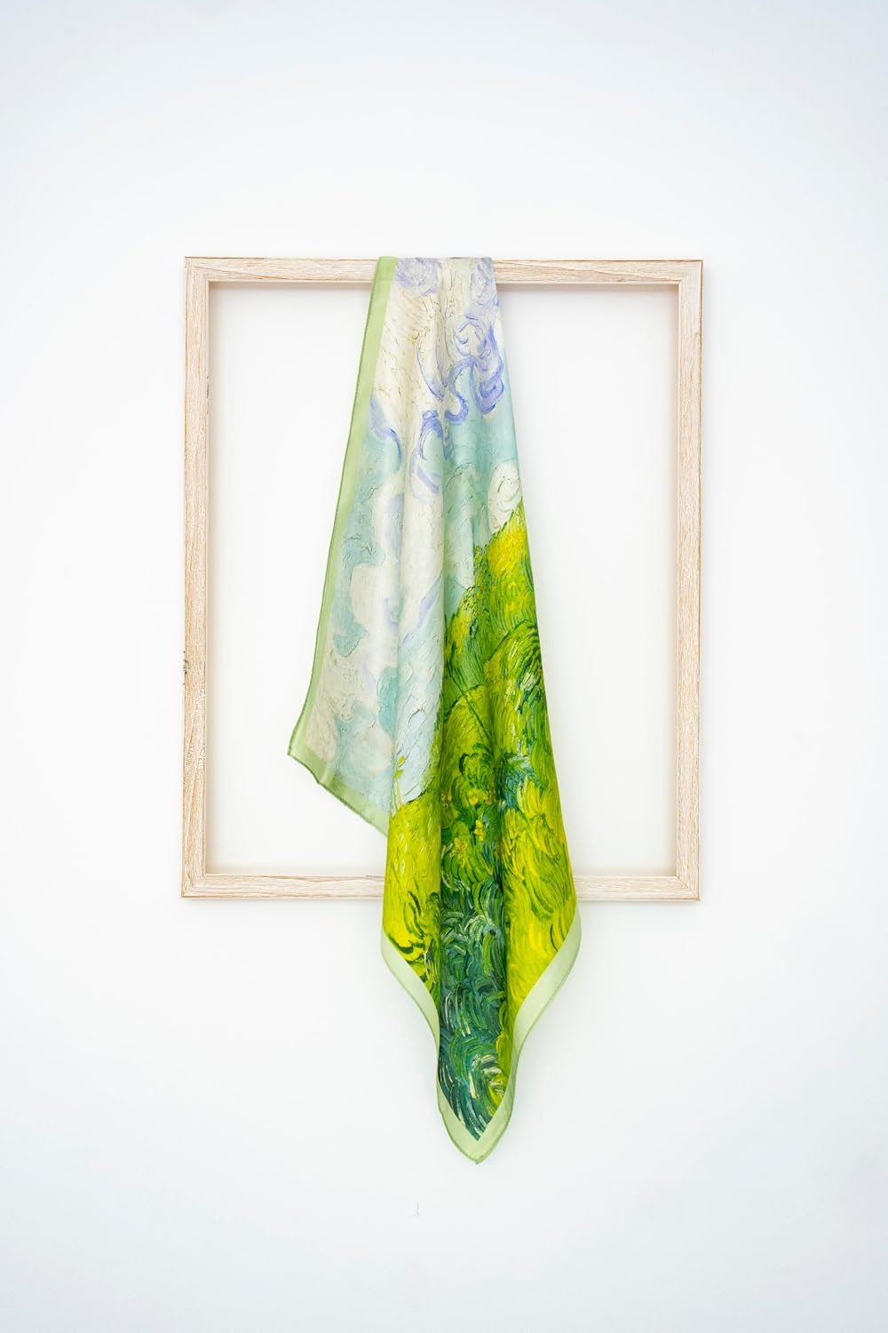 KY Stories 53x53CM 100% Pure Mulberry Silk Scarf for Women