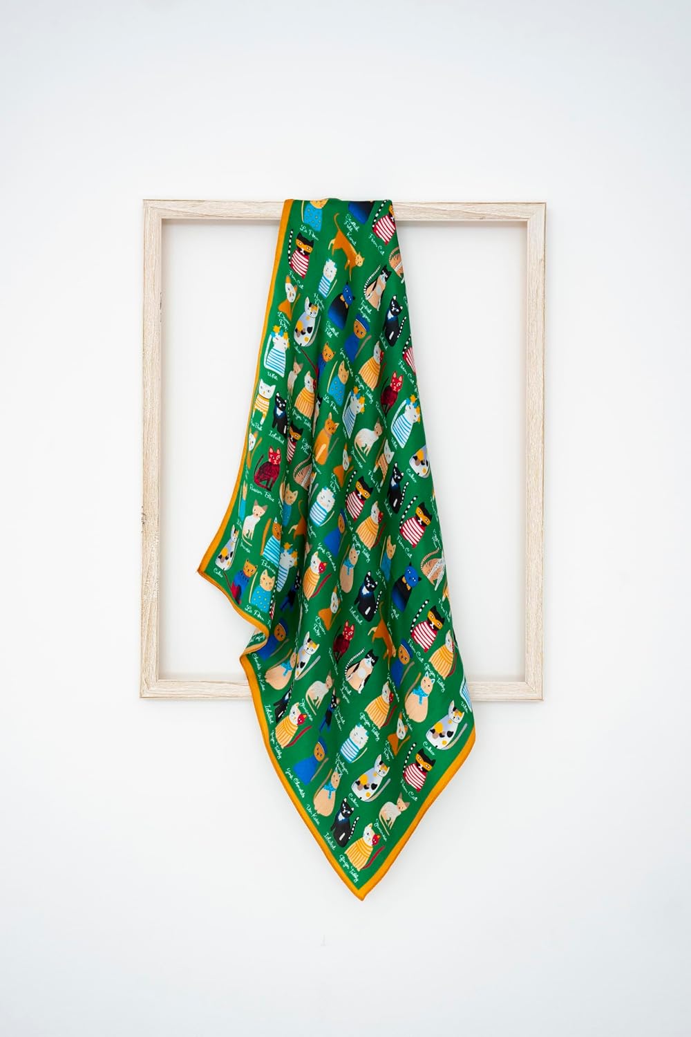KY Stories 53x53CM 100% Pure Mulberry Silk Scarf for Women