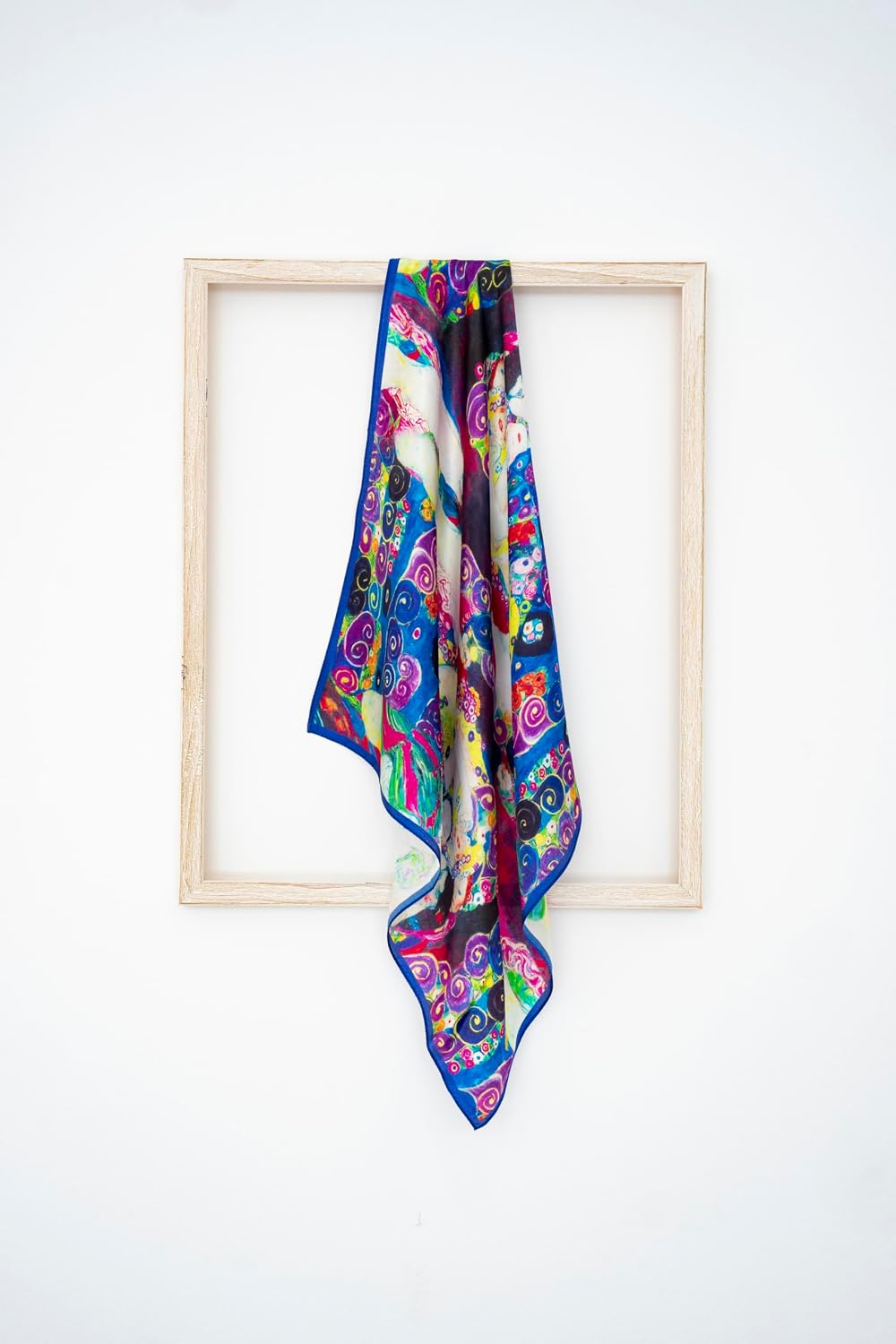 KY Stories 53x53CM 100% Pure Mulberry Silk Scarf for Women