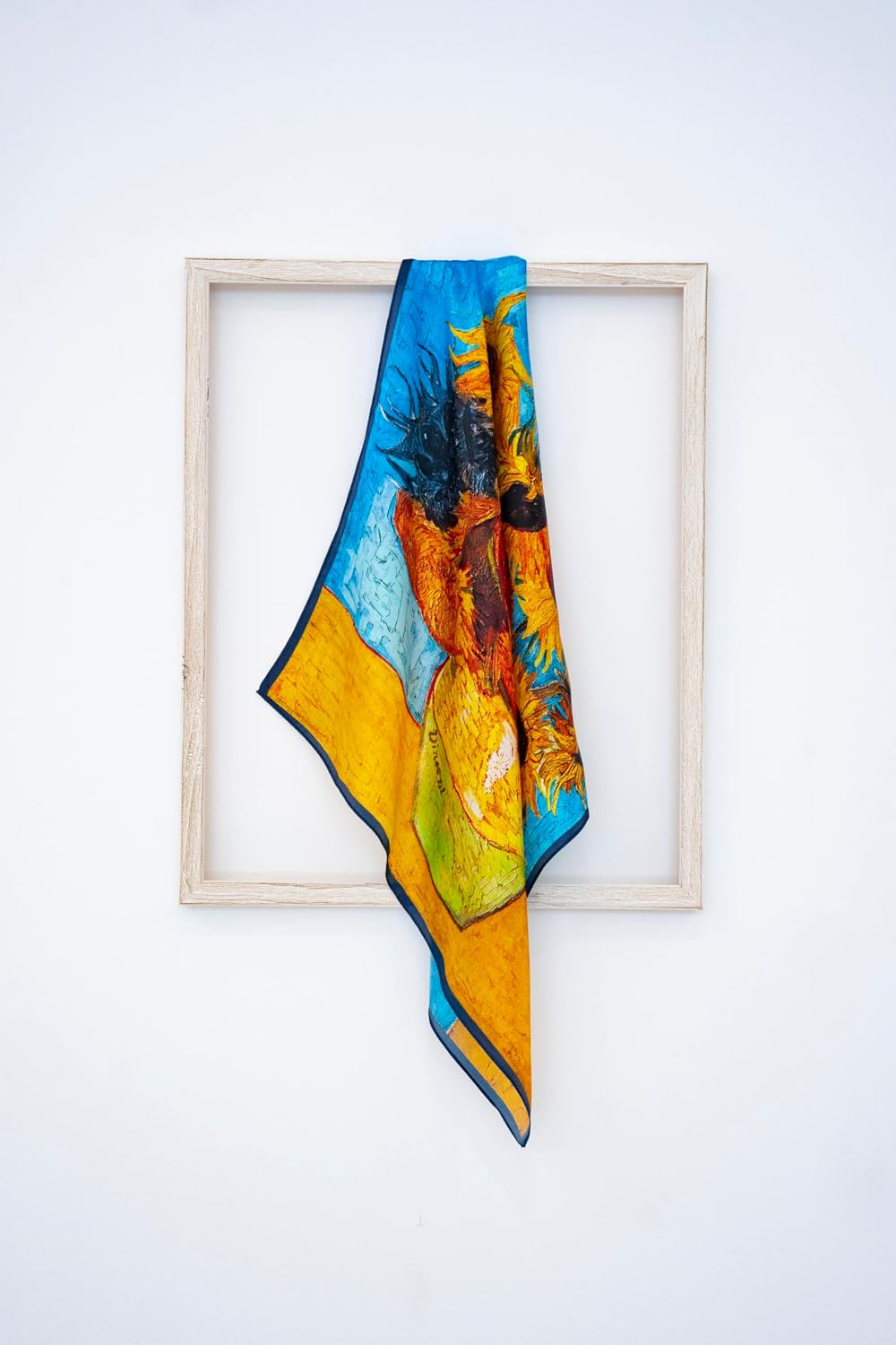 KY Stories 53x53CM 100% Pure Mulberry Silk Scarf for Women