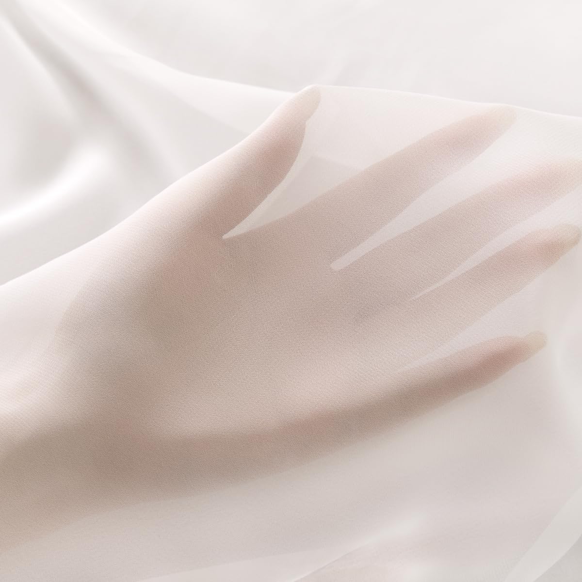 Terracotta Chiffon Fabric by The Yard Continuous Sheer Arch Fabric 3 Yards