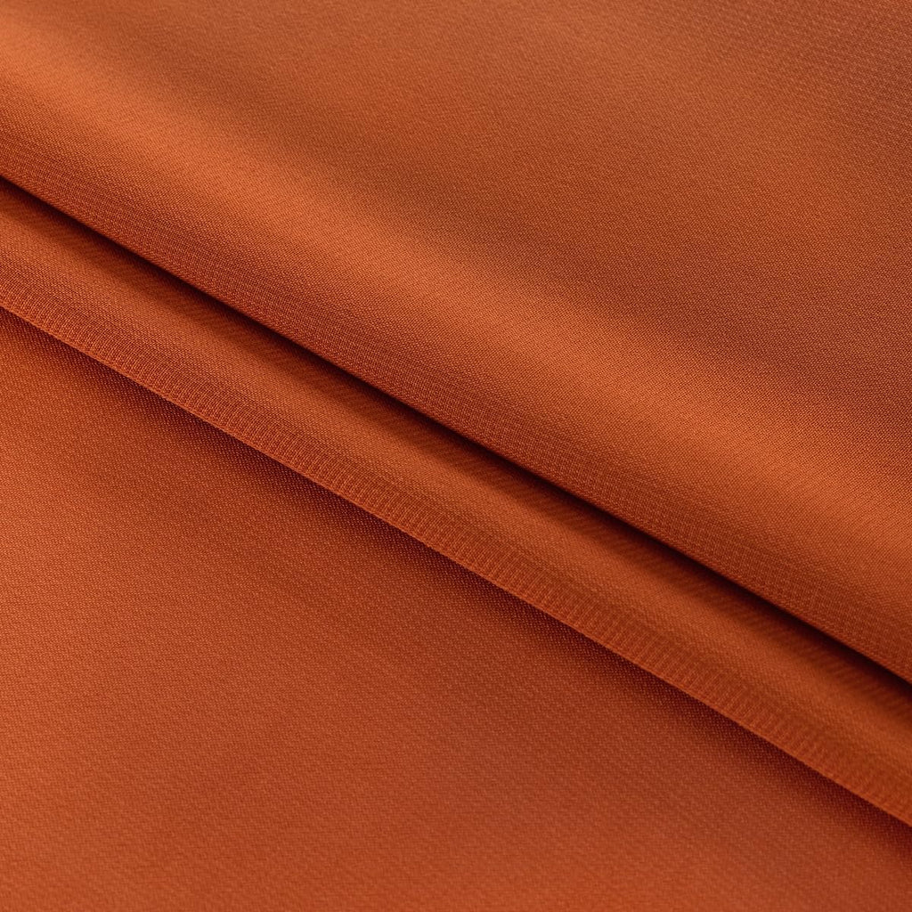 Terracotta Chiffon Fabric by The Yard Continuous Sheer Arch Fabric 3 Yards