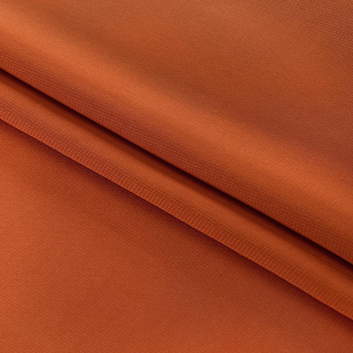 Terracotta Chiffon Fabric by The Yard Continuous Sheer Arch Fabric 3 Yards