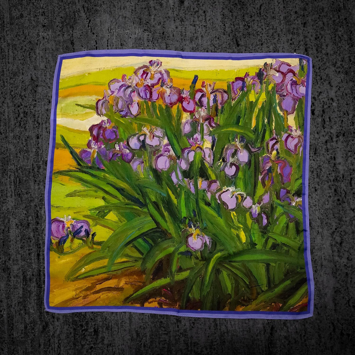 KY Stories 53x53CM 100% Pure Mulberry Silk Scarf for Women