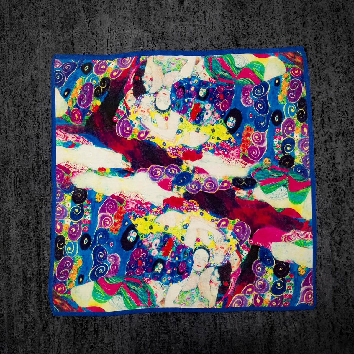 KY Stories 53x53CM 100% Pure Mulberry Silk Scarf for Women