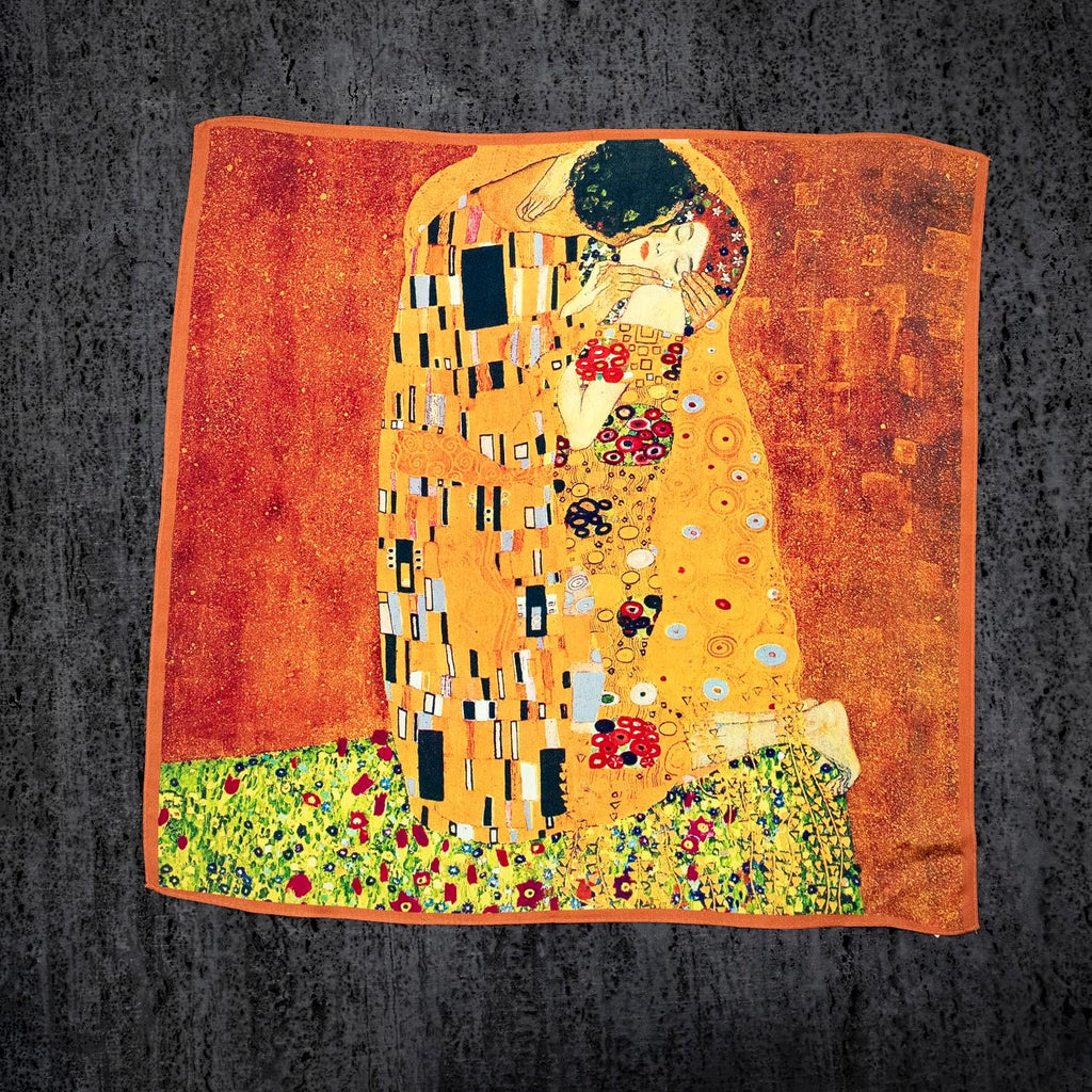 KY Stories 53x53CM 100% Pure Mulberry Silk Scarf for Women