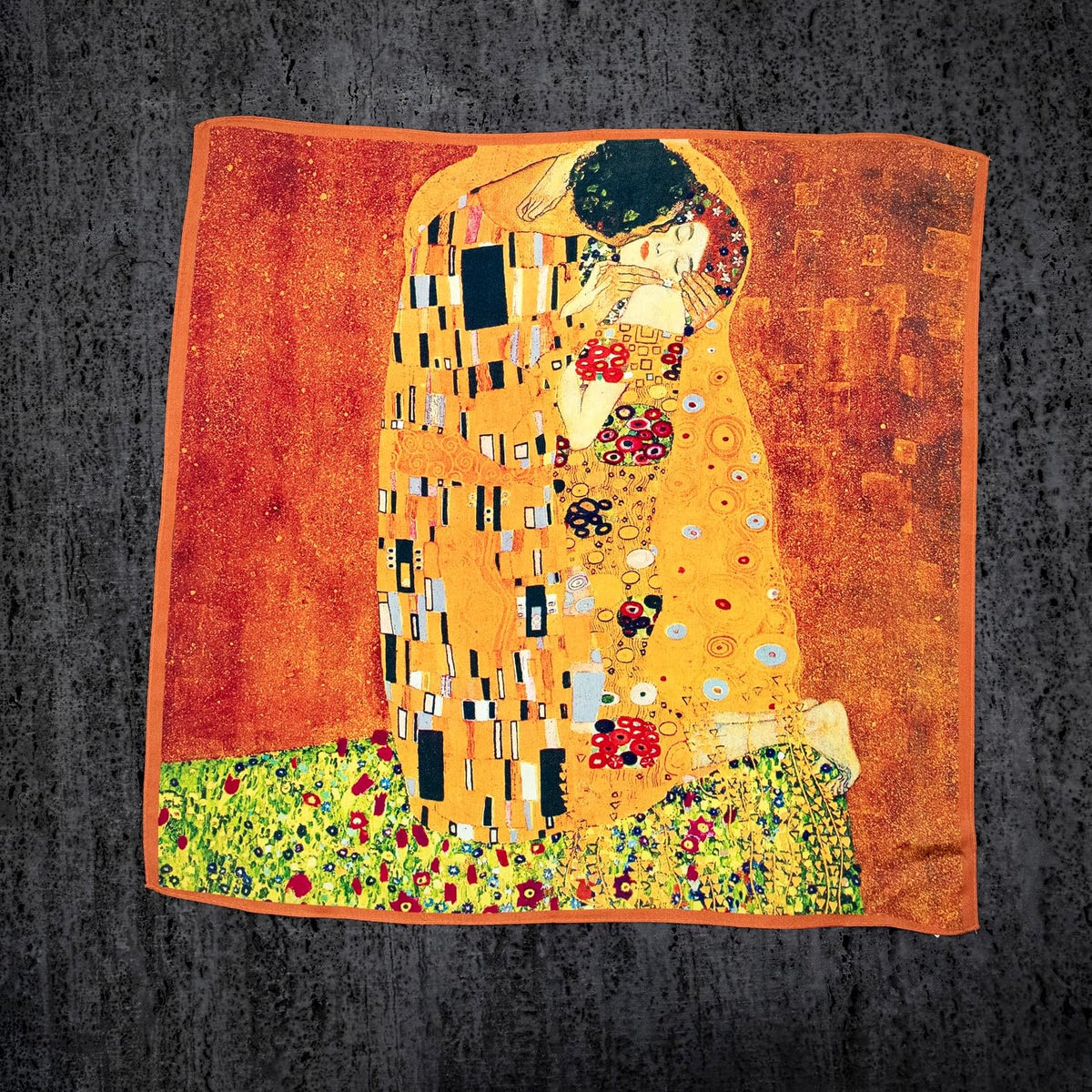 KY Stories 53x53CM 100% Pure Mulberry Silk Scarf for Women