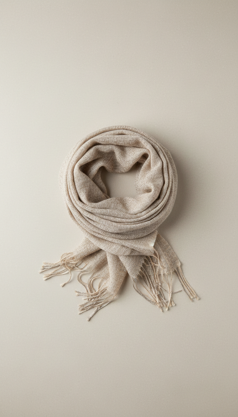 Soft sand handwoven wrap